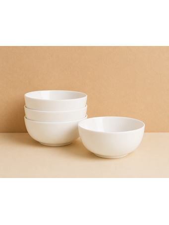 MARINER HOME - 4 Piece Bowl Set WHITE