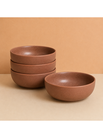 MARINER HOME - 4 Piece Bowl Set TERRACOTA