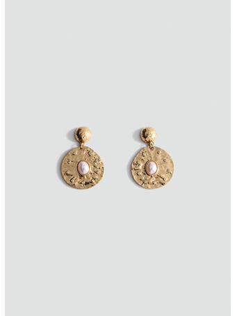 MANGO - Combined Circular Earrings GOLD