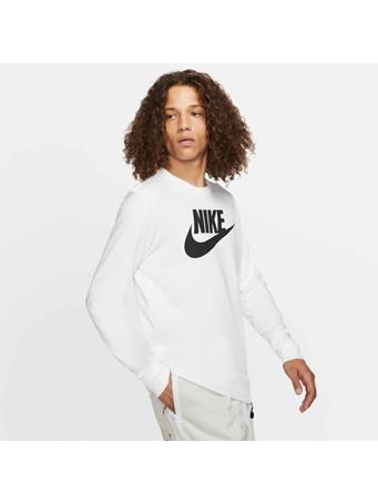 NIKE - Sportswear Men's Long-Sleeve T-Shirt White/Black