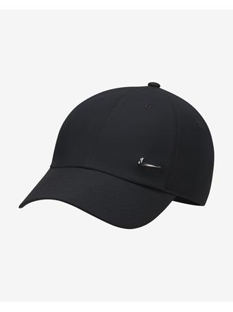 NIKE - Dri-FIT Club Unstructured Metal Swoosh Cap Black/Metallic Silver