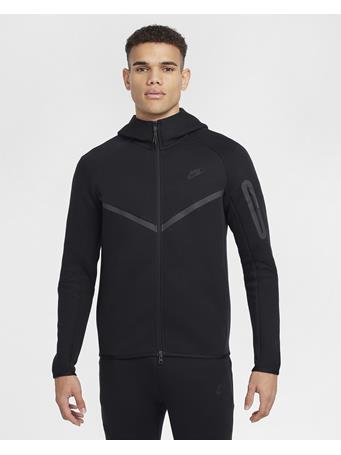 NIKE - Tech Men's Fleece Windrunner Full-Zip Jacket Black/Black