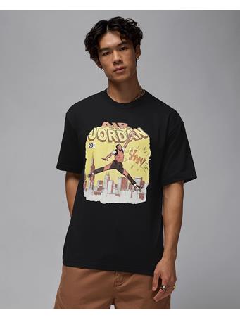 NIKE - Jordan Men's Comic T-Shirt Black/White