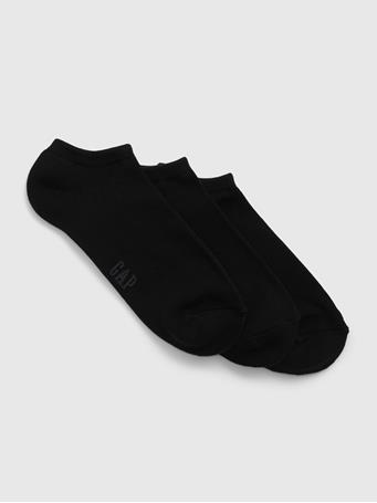 GAP - Basic Ankle Socks (3-Pack) TRUE BLACK V2