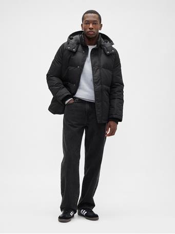 GAP - ColdControl Max Relaxed Heavyweight Puffer Jacket BLACK 1