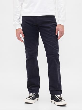 GAP - Corduroy Straight Pants COOL LAKE BLUE 524