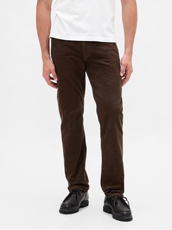 GAP - Corduroy Straight Pants BASIC BROWN 152