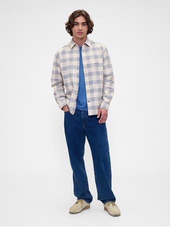 GAP - Oxford Shirt in Standard Fit CHINO PLAID