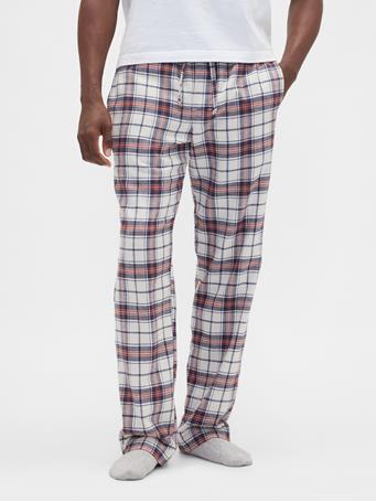 GAP - Relaxed Flannel PJ Pants CHINO BLUE PLAID
