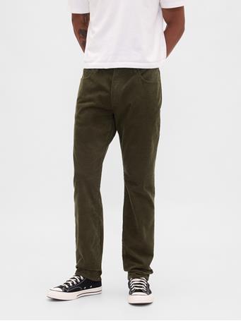 GAP - Corduroy Straight Pants DEEP DEPTHS GRN 190413