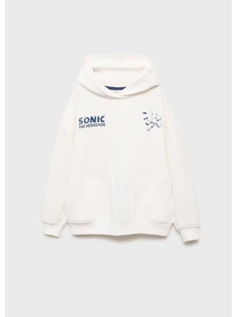 MANGO - Sonic Hoodie IVORY