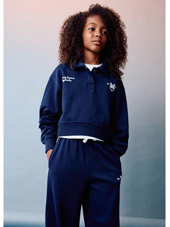 MANGO - Joggers With Side Stripe NAVY