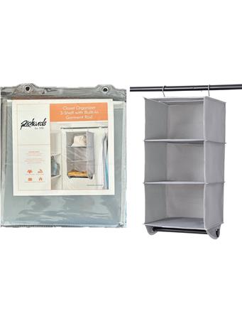 AMERICAN DREAM HOME - 3-Shelf Hanging Organizer GREY