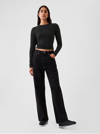 GAP - CloseKnit Jersey T-Shirt BLACK