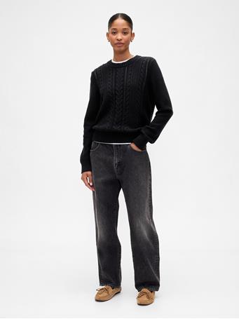 GAP - Sweater TRUE BLACK