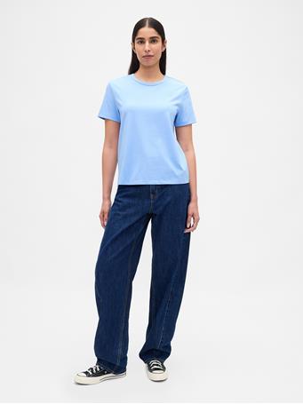 GAP - Organic Cotton VintageSoft T-Shirt WIND BLUE
