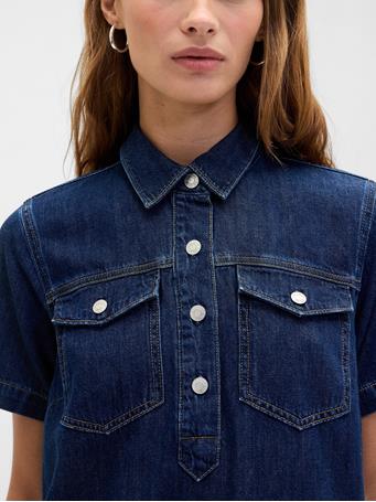 GAP - Dress MEDIUM INDIGO 15