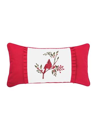 C&F - Cardinal Decorative Pillow RED