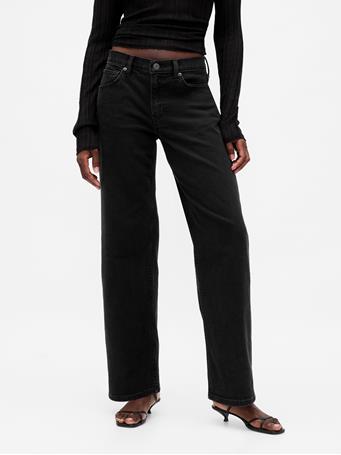 GAP - Low Rise '90s Loose Jeans BLACK 1