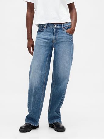 GAP - Low Rise '90s Loose Jeans MEDIUM INDIGO 15