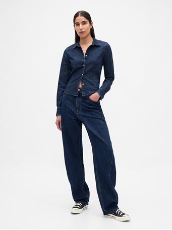 GAP - Denim Shirt DARK WASH
