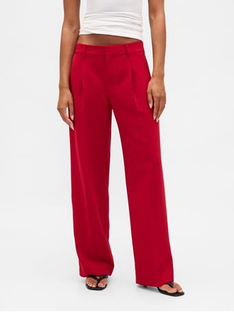GAP - 365 Low Rise Pleated Wide-Leg Trousers SLED
