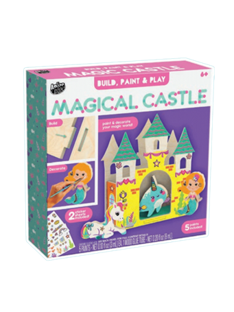 ANKER PLAY PRODUCTS - Build, Paint & Play Magic Castle NO COLOR