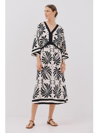 CORTEFIEL - Long Printed Dress MULTICOLOURED