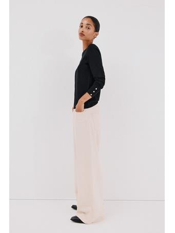 CORTEFIEL - Short-Sleeved Jersey BLACK