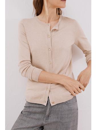 CORTEFIEL - Short-Sleeved Jersey SAND