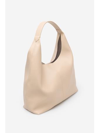 CORTEFIEL - Basic Hobo Shopping IVORY