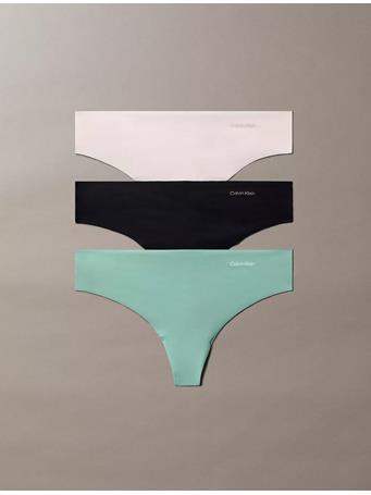 CALVIN KLEIN - Invisibles 3-Pack Thong ASST