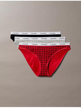 CALVIN KLEIN - Modern Logo 3-Pack Bikini ASST