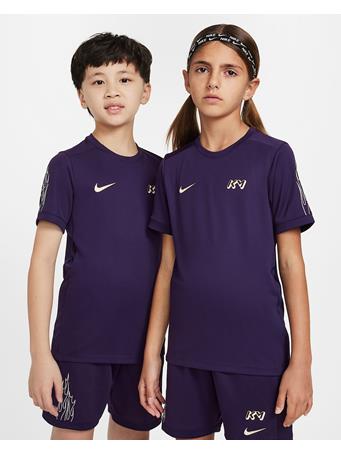 NIKE - Kylian Mbappé Academy Older Kids' Dri-FIT Football Top DK PURPLE