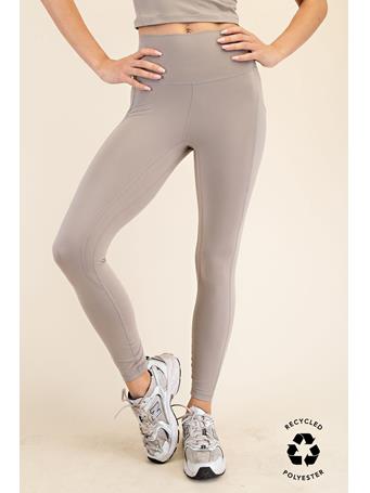 RAE MODE - Butter Yoga Pants with Side Pockets TAUPE