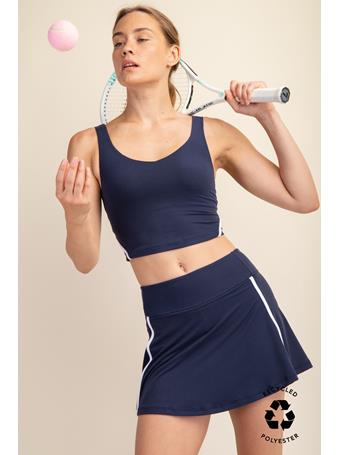 RAE MODE - Recycled Butter Skort NAVY/WHITE