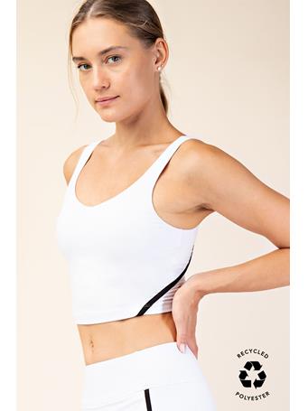 RAE MODE - Recycled Butter V-Neck Tank Top WHITE