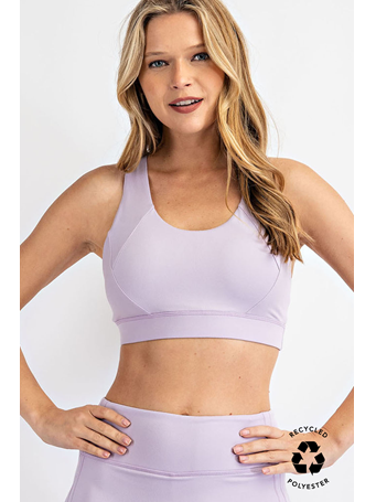 RAE MODE - Active Criss Cross Sportsbra LAVENDER