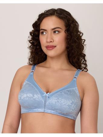 BALI - Double Support Lace Wireless Bra UPSTATE BLUE
