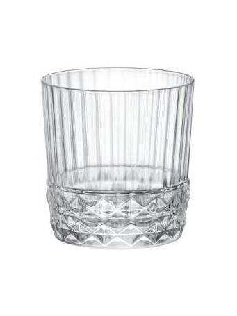 BORMIOLI ROCCO - America '20s Double Old Fashion Drinking Glass CLEAR