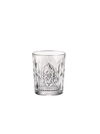 BORMIOLI ROCCO - Bartender Stone Double Old Fashioned Glass CLEAR