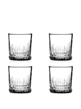 ANCHOR HOCKING - Anniston Rocks Glasses (Set of 4) CLEAR