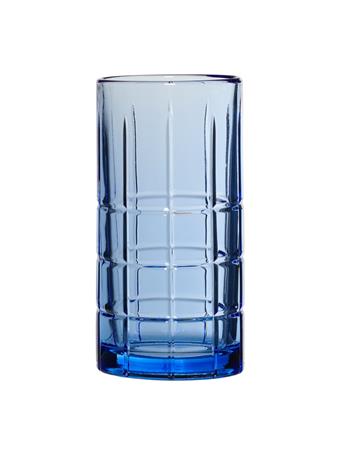 ANCHOR HOCKING - Manchester Coastal Blue Cooler Glasses (Set of 12) BLUE