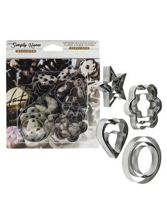 4 SEASONS GENERAL - 12 Piece Stainless Steel Cookie Cutter Set STAINLESS STEEL