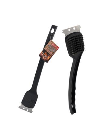 4 SEASONS GENERAL - Mr. Handy Heavy Duty BBQ Cleaning Brush BLACK