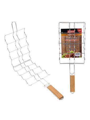 4 SEASONS GENERAL - Mr. Handy Barbecue Grilling Basket STAINLESS STEEL