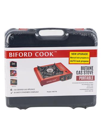 4 SEASONS GENERAL - Portable Gas Stove RED