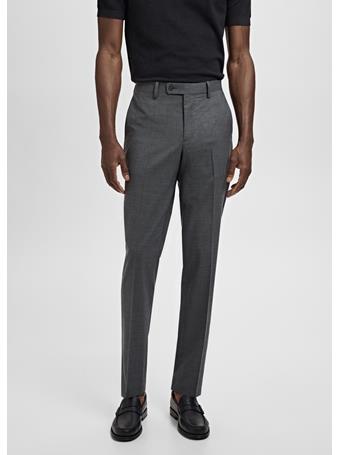 MANGO - Turin 100% Virgin Wool Suit Pants GREY