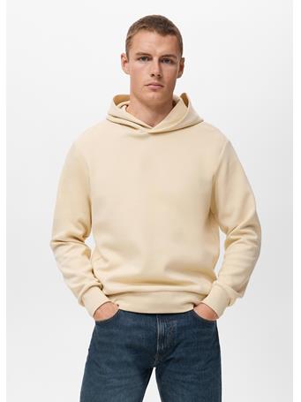 MANGO - Regular-fit Hoodie CREAM
