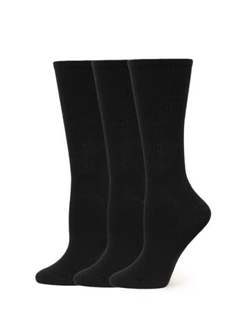 S/3 MUST HAVE CREW SOCK BLACK